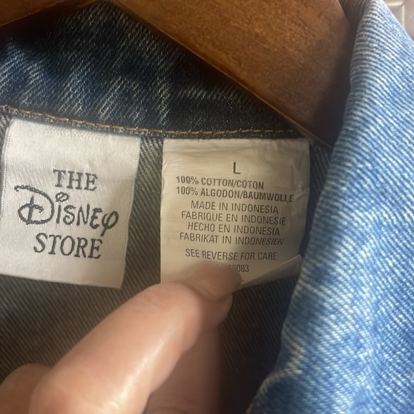 Kids’ Vintage Girls’ Disney Denim Short Jacket - Picture 4 of 5